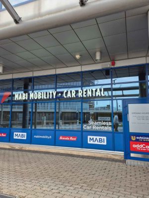 Auton vuokraus Helsinki-Vantaa. Scandia Rent MABI Helsinki-Vantaa Airport